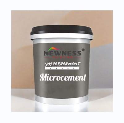 Environmentally Friendly Double Component Micro Cement Floor Paint 15-28 Square Meters
