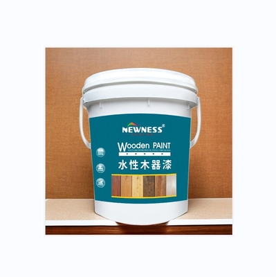 Wood Varnish Coatings Scratch Resistant 2K White Pearl Deco Wood Furniture Paint