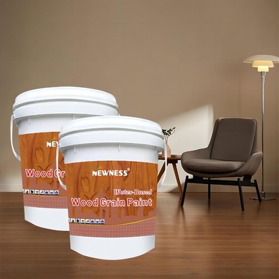 Single Component Wood Grain Texture Powder Coating for Aluminium in Glossy Color