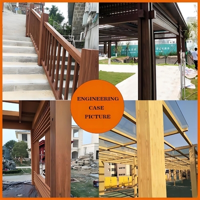 Long-Lasting Wood Grain Effect Sublimation Powder Coating for Aluminum Door and Window POLYURETHANE Material