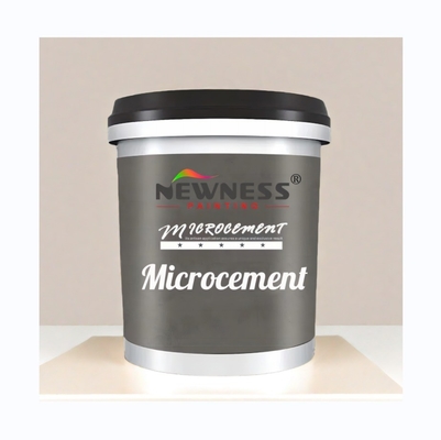 European Style Matte/High Glossy Microcement Wall Ground Paint for Integrated Walls