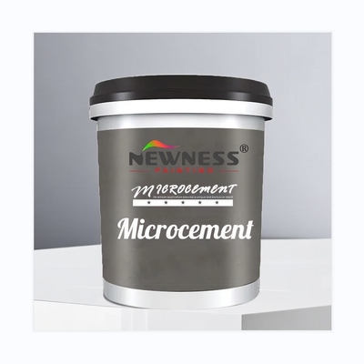 Seamless Microcement Wall Paint Kit High Toughness Silicate Microcement Scrape Method