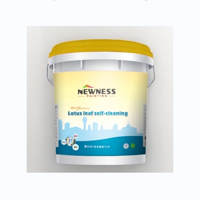 Durable Hard Film Finish Custom Acrylic Waterproof Liquid Latex Exterior Wall Painting