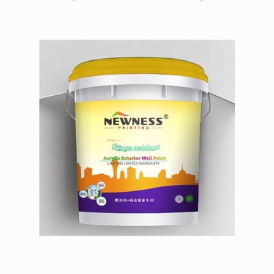 12 Months Shelf Life MF Tio2 Waterproof Exterior Wall Latex Epoxy Paints and Primers