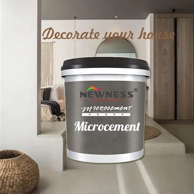 Thin Coating Stucco Texture Paint Booth Wall Painting with Glossy Micro Cement Coating