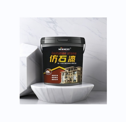 MF Tio2 Fireproof Fast Dry Faux Stone Paint for Building Materials