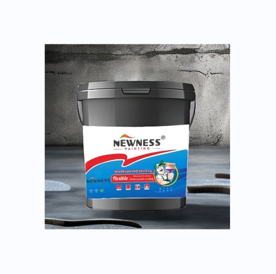 Brush Application Method 65% Solid Content Silicone Rubber Waterproof Coating for Concrete Flat Roof Surface