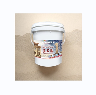 Spray Application Method Rock Effect Outside Wall Paint with Color Based on Chart