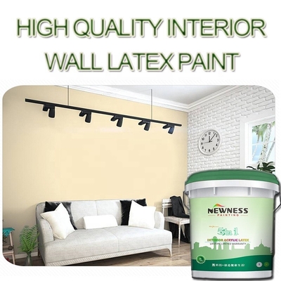 5-in-1 Acrylic Interior Wall Coating Paint for Excellent Elasticity and Crack Resistance