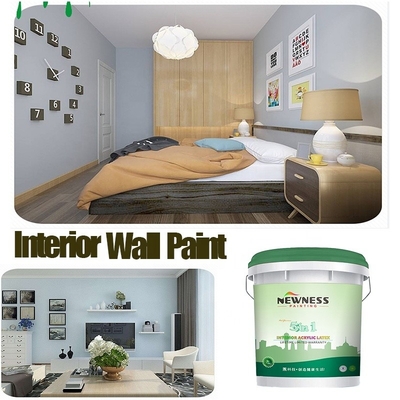 5-in-1 Acrylic Interior Wall Coating Paint for Excellent Elasticity and Crack Resistance