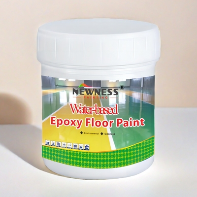 Glossy Waterproof 2K Two-Component Epoxy Floor Paint AB Glue For Floor Coating MF Tio2