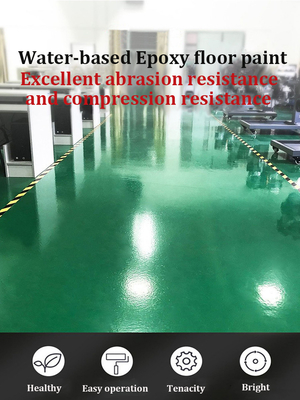 Glossy Waterproof 2K Two-Component Epoxy Floor Paint AB Glue For Floor Coating MF Tio2
