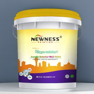Exterior Latex Coating for Coastal Building Tiles Protect and Add Elastic Color Light