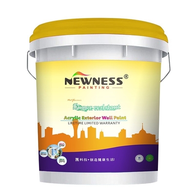 Exterior Latex Coating for Coastal Building Tiles Protect and Add Elastic Color Light