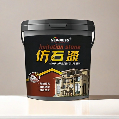Effortlessly Beautify Your Building with Liquid Coating Natural Stone Textured Paint