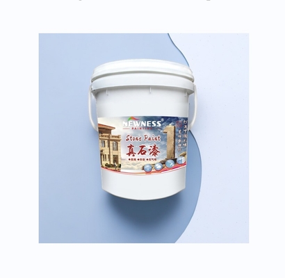 Theoretical Paint Consumption 0.25-0.35m2/KG High Adhesive Exterior Wall Stone Paint