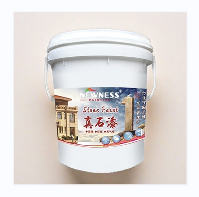 Acrylic Exterior Wall Coating 2024 High Coverage Elastic Natural Stone Effect Paint