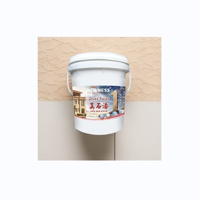 Exterior Wall Fleck Stone Spray Paint Stone Color Paint for 250 Hours Aging Resistance