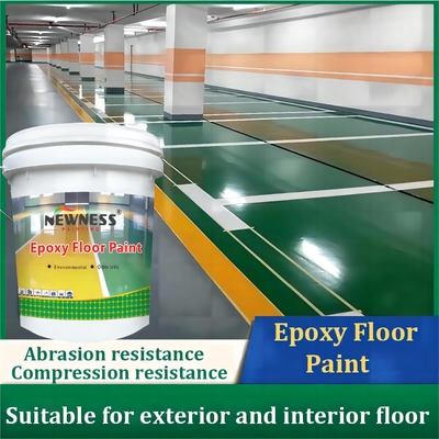 Self-Leveling Floor Paint with Two Components Epoxy Resin Easy to Apply and Durable