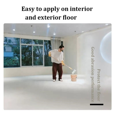 Self-Leveling Floor Paint with Two Components Epoxy Resin Easy to Apply and Durable