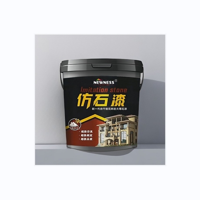 Spray Application Method for Granite Flakes Coating Exterior Protection Guaranteed