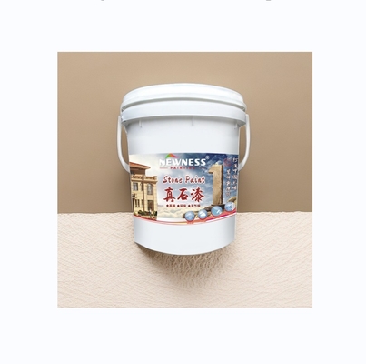 Acrylic Main Raw Material Exterior Water-in-Water Stone Paint for Weather Resistance