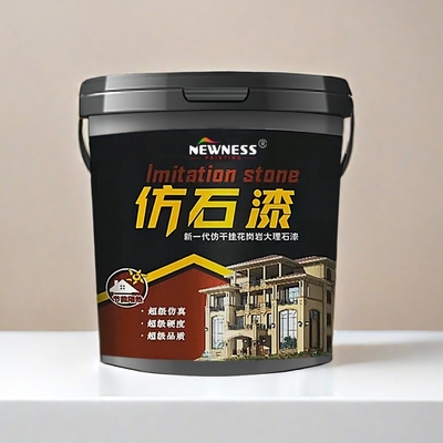 Acrylic Granitestone Paint for Exterior Granite Wall Enhance Your Home's Curb Appeal