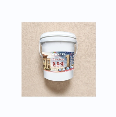 250 Hours Aging Resistance Exterior Acrylic Stone Paint for Real Stone Wall Coating