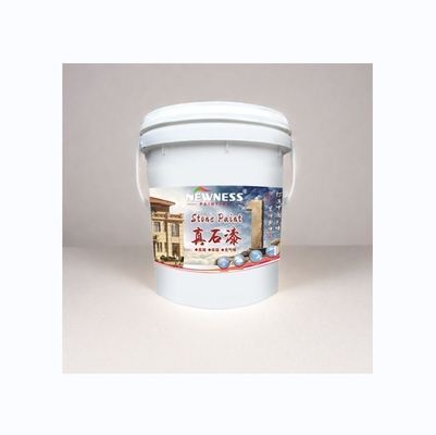 NEWNESS Direct Supply Rock Effect Outside Wall stone Paint in Brush Application Method