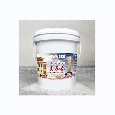 5000 Times Scrub Resistance Stone Texture Paint Exterior Granite Flakes Coating Easy