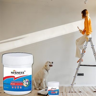 Single Component Polyurethane Waterproof Paint for Swimming Pool Leak-proofing by Brush
