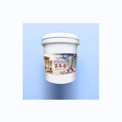 Scrub Resistance 5000 Times Top- Stone-Textured Villa Paint for Exterior and Interior