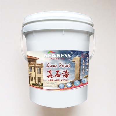 Exterior Wall Paint with Imitation Faux Stone Texture and Acrylic Stone Coating