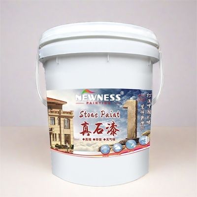 20KG/BUCKET Natural Stone Textured Paint High Adhesion Coating for Outside Wall Paint