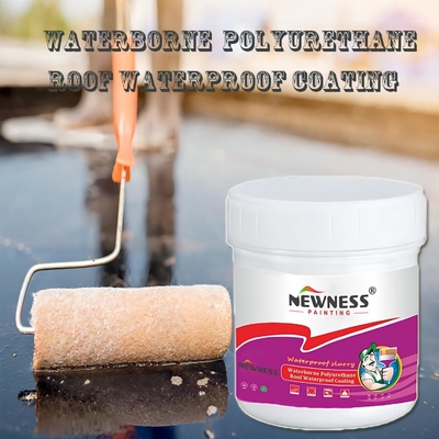 Polyurethane Liquid Rubber Roof Coating Waterproof Paint with MF C10H8N2O2.C6H14O3 x