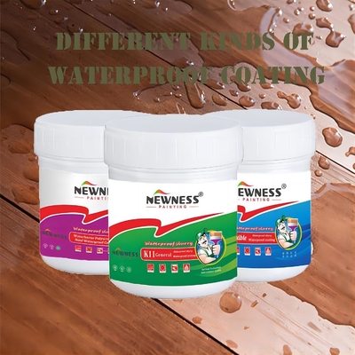 Polyurethane Paint Waterproof Coating Solid content 65% at least for Brush Application