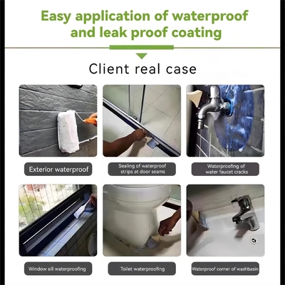 Waterproofing Solution Transparent Color Building Coating for Buildings