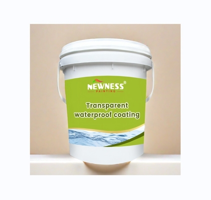 Brush Application Method Silicone Roof Coating for Transparent Waterproofing Buildings