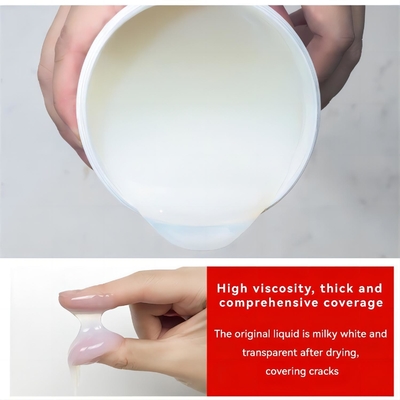 Brush Application Method Silicone Roof Coating for Transparent Waterproofing Buildings