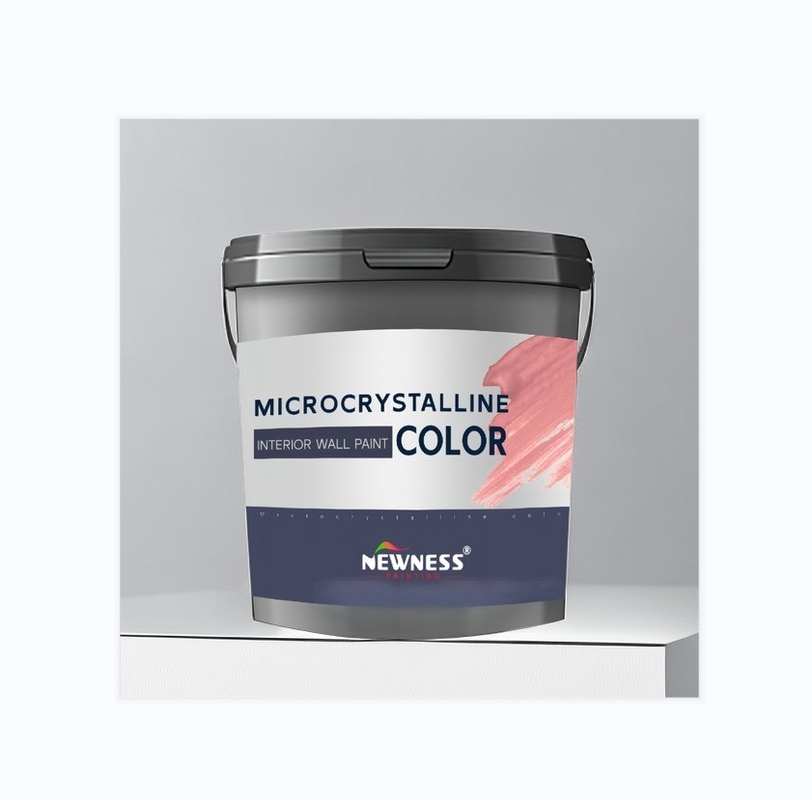 Acrylic Resin Sand Texture Elegance Spar Stone Wall Paint for Interior Coating Design
