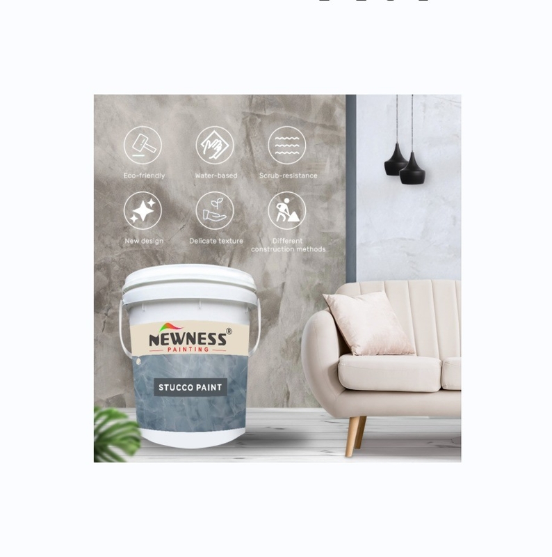 MF Tio2 Stone Paint and Coating for Exterior Wall Sand Blasting Texture Wall Coating