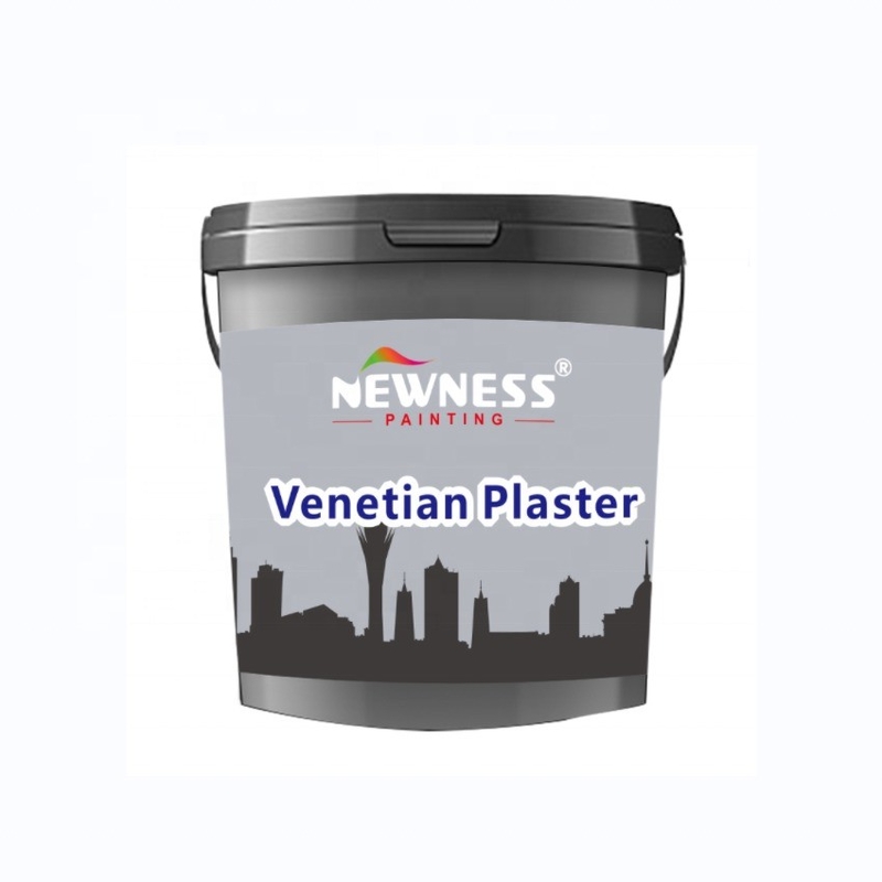 High Glossy Anti-Crack Venetian Plaster Wall Paint with Strong Adhesion and Batch Tools