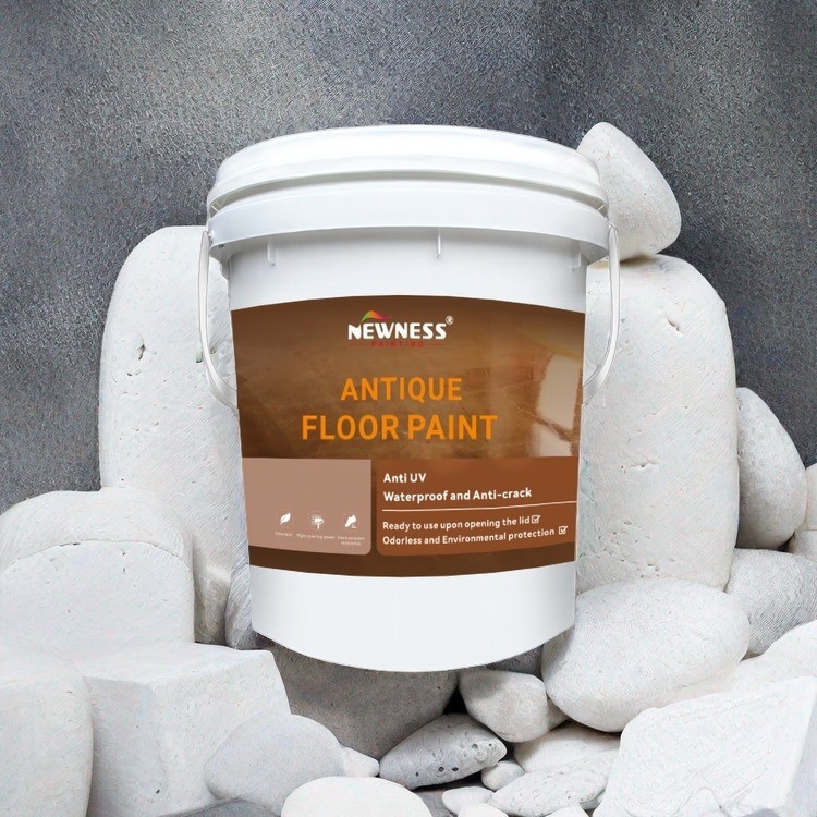 Metal Epoxy Waterproof Floor Coating Self-Leveling Acrylic Floor Paint for Garage Floors