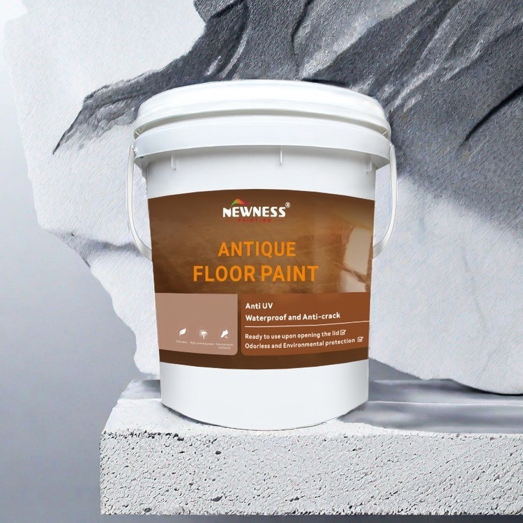 Waterproof Anti-Skid Acrylic Polyurethane Epoxy Floor Paint for Concrete 20KG/BUCKET