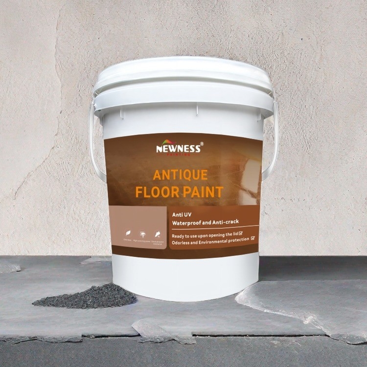 MF Tio2 Epoxy Floor Paint for Concrete Self-Leveling Liquid Coating and Smooth Finish