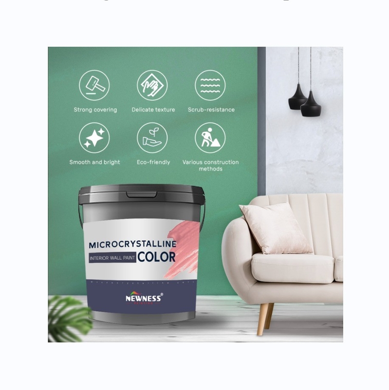 Advanced Production Technology Multi Color Gold Metallic Wall Paint with Acrylic