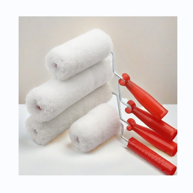Customized 6&quot; Rubber Roller Brush Tool Set for Painting Machine 3D Pattern Home Decor