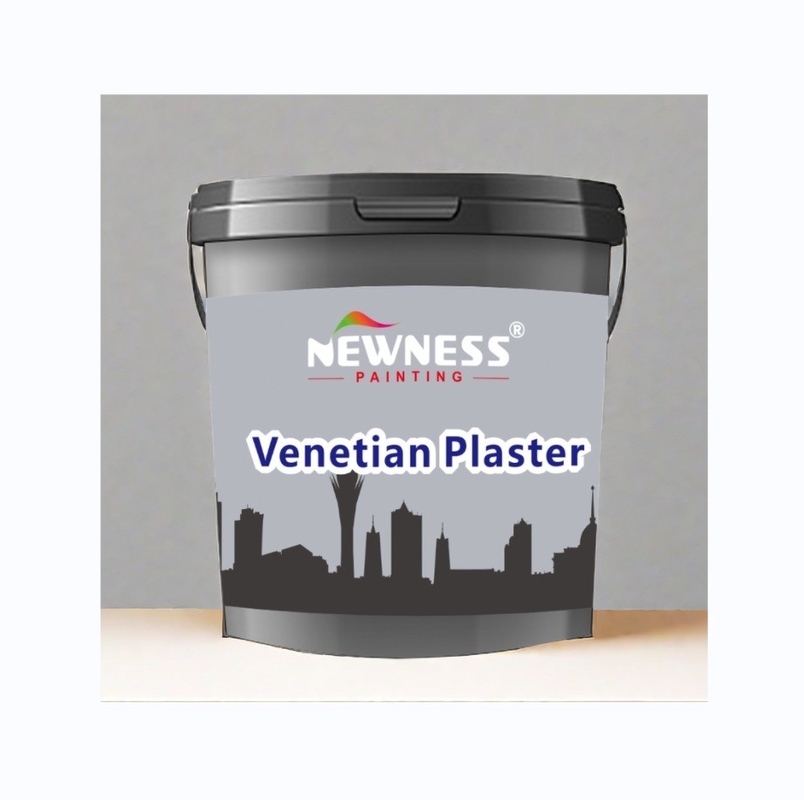 Customized Colors Zero Voc Water Based Marmorino Venetian Plaster High Glossy Coating