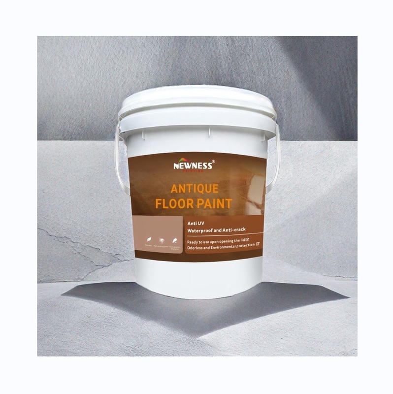 Brush/Painting Application Method Water-based Epoxy Resin Floor Coating for Industry