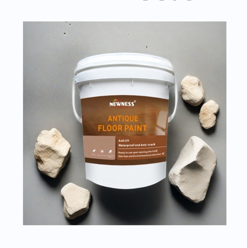 Acrylic Middle Paint Leveling System Water-based Epoxy Floor Paint in Customized Color